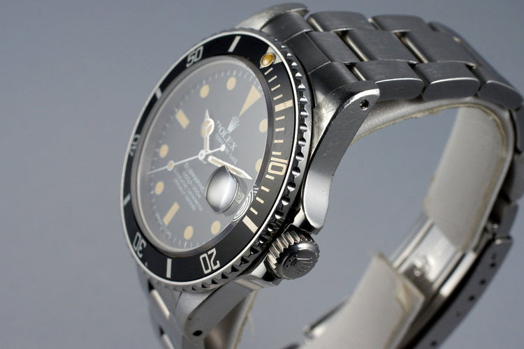 1981 Rolex Submariner 16800 Matte Dial
