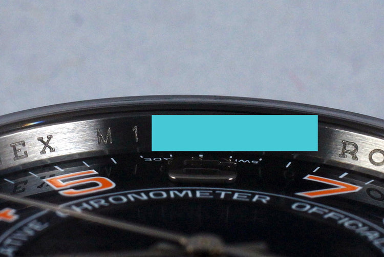 2007 Rolex Air King 114200 Blue Arabic Dial