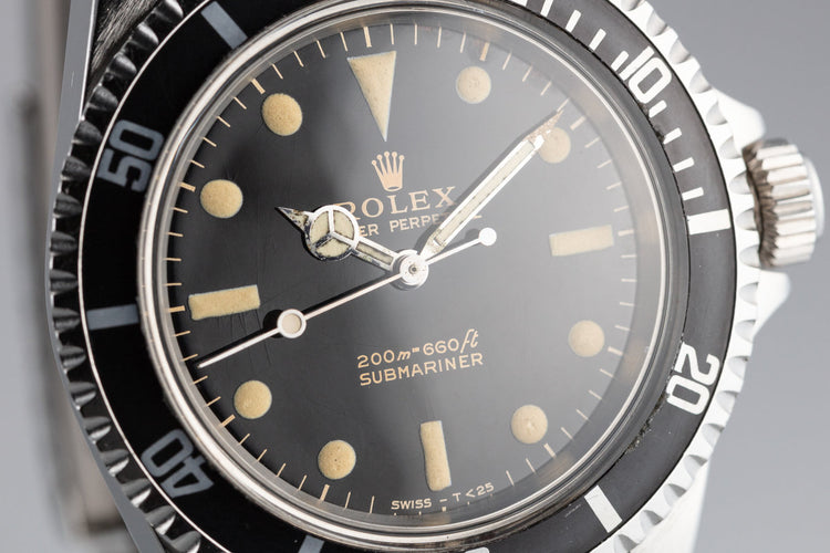 1964 Rolex Submariner 5513 Gilt Dial