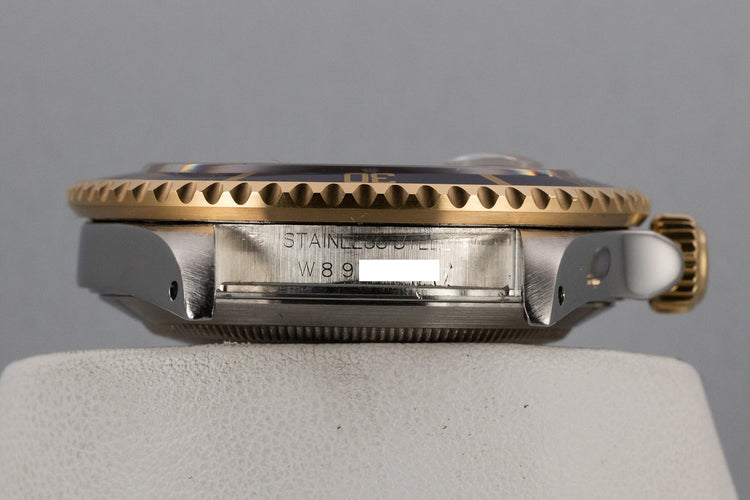 1995 Rolex Two-Tone Submariner 16613 with Champagne Serti Dial