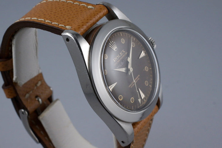 1958 Rolex Milgauss 6541 Tropical Non-Luminous Waffle Dial