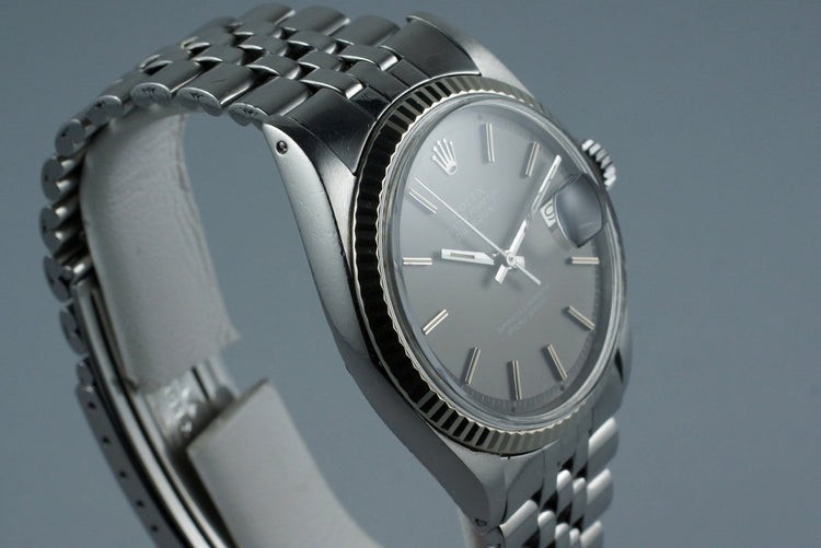 1971 Rolex DateJust 1601 with Matte Gray Dial