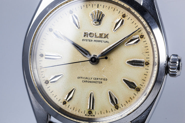 1956 Rolex Oyster Perpetual 6564 Swiss Only Dial