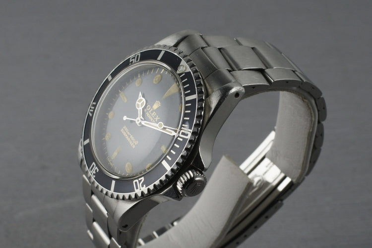 Rolex Submariner 5513 Early PCG SWISS only dial