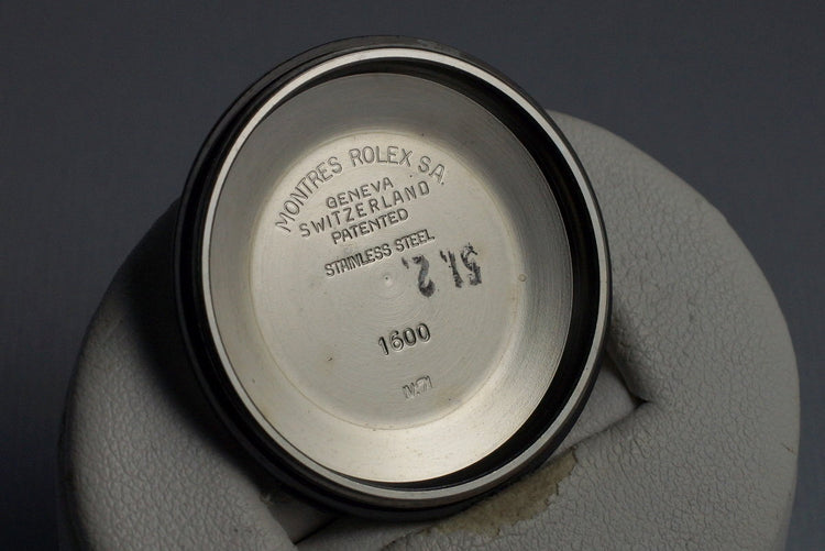 1971 Rolex Datejust 1601 Silver Linen Dial