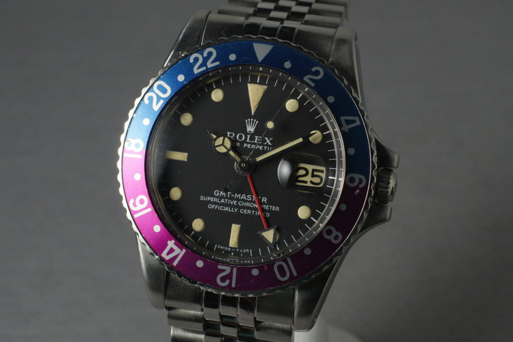 1976 Rolex GMT 1675 with Mark 1 Dial