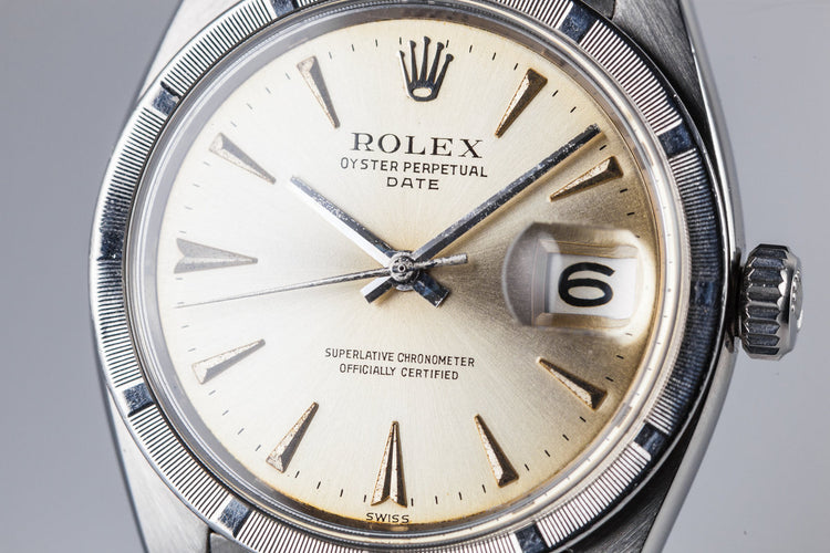 1961 Rolex Date 1501 with Service Papers
