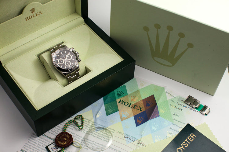 2003 Rolex Daytona 116520 with Box and Papers MINT