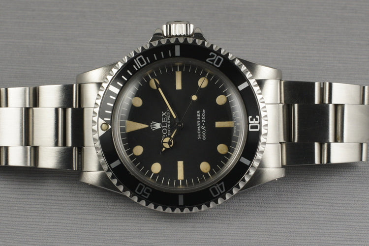 1979 Rolex Submariner 5513 Mark 3 Maxi Dial