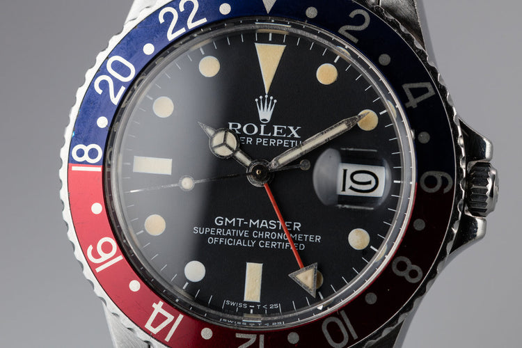 1981 Rolex GMT-Master 16750 "Pepsi"