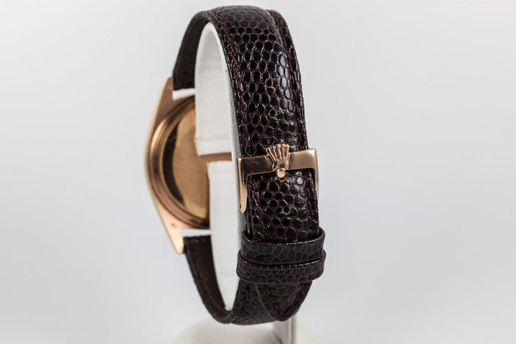 1977 Rolex 18K Rose Gold Datejust 1601 with Magic Space Boy Infinity Dial