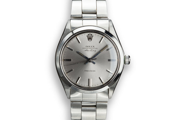 1970 Rolex Air-King 5500 with Grey "Ghost Dial"