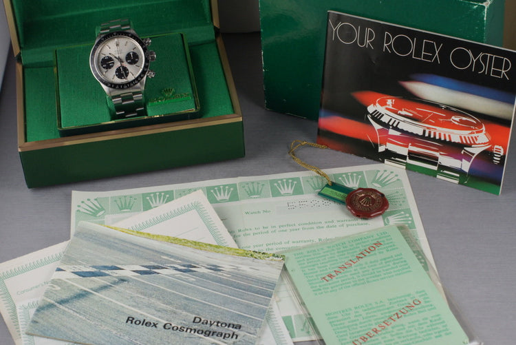 1978 Rolex Daytona 6263 with Box and Papers