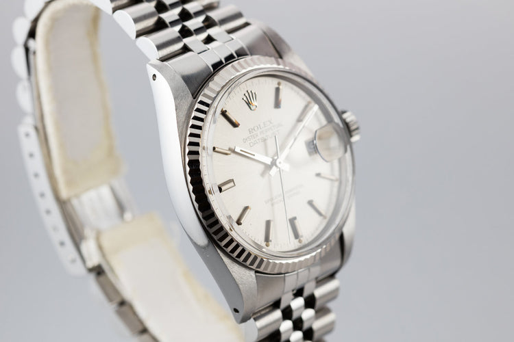 1980 Rolex DateJust 16014 Silver Dial