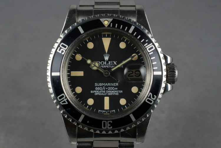 1978 Rolex Submariner 1680 with Box and Papers