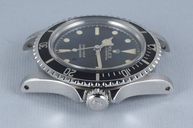 1963 Rolex Submariner 5512 PCG Gilt Glossy Chapter Ring Dial