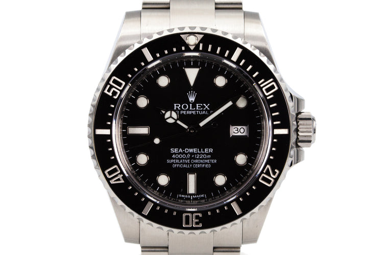 2014 Rolex Ceramic Sea Dweller 116600 with Box and Papers