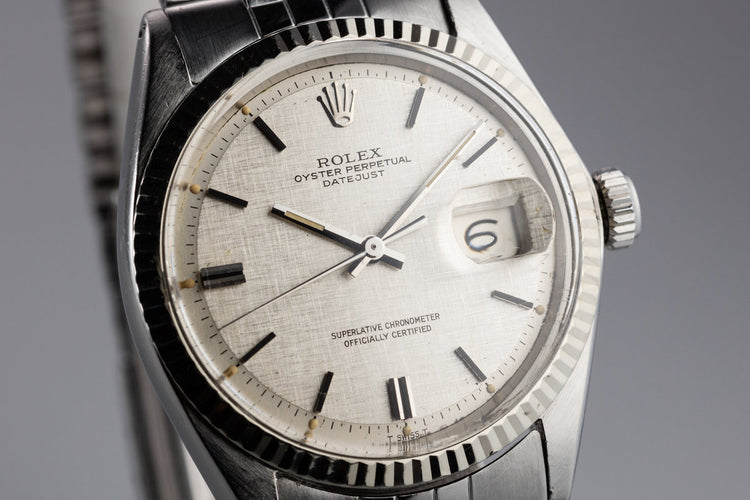 1970 Rolex DateJust 1601 Linen Dial