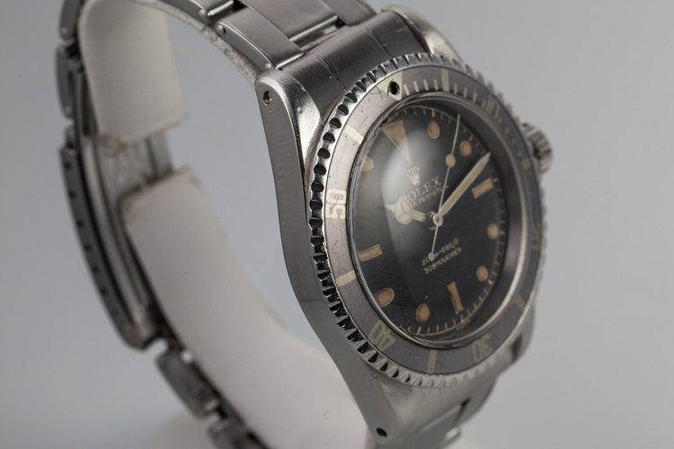 1961 Rolex Submariner 5512 with Black Gilt Dial