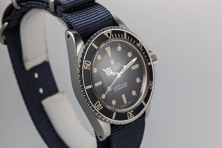 1972 Rolex Submariner 5513 with Serif Dial