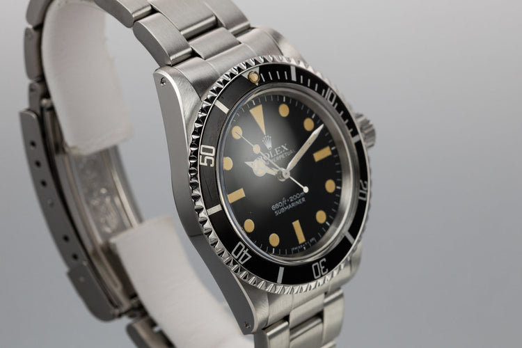 1978 Rolex Submariner 5513 with Mk I Maxi Dial
