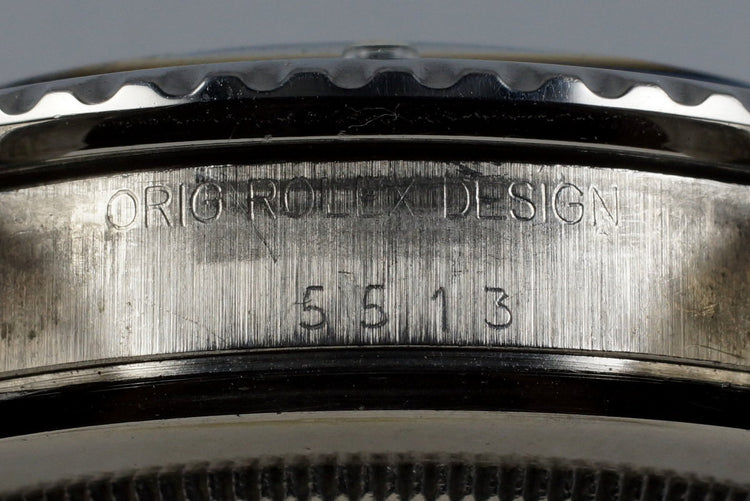 1981 Rolex Submariner 5513 Mark IV Maxi Dial