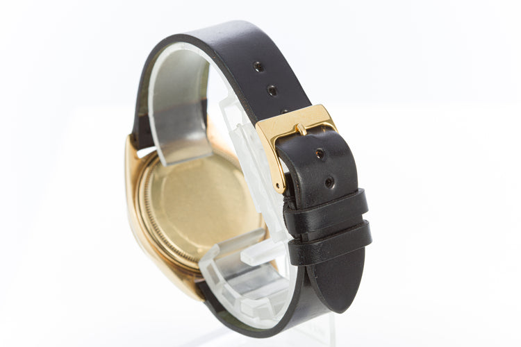 1969 Rolex 18k DateJust 1601 with Linen Dial