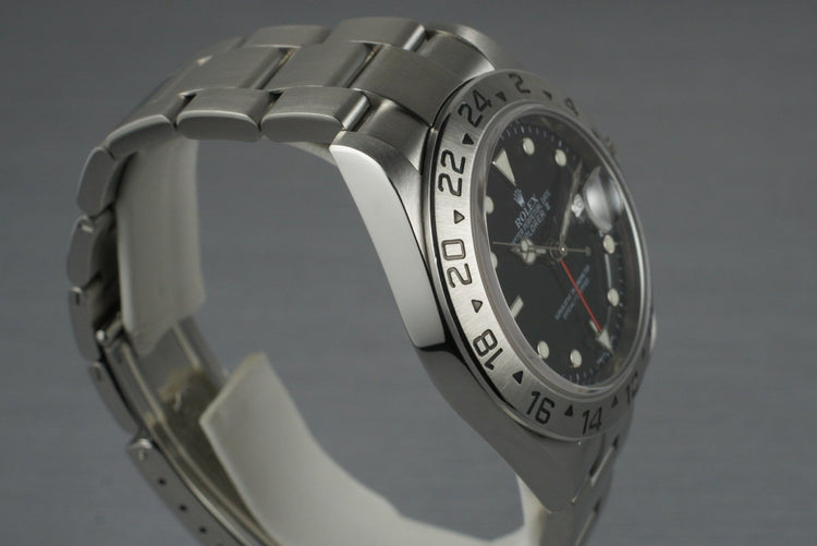 2005 Rolex Explorer II 16570 with Box and Papers