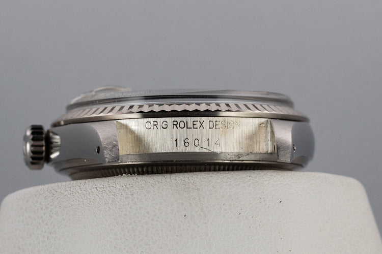 1980 Rolex DateJust 16014 Silver Dial