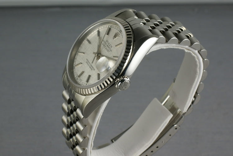 Rolex Stainless Steel Datejust 16220