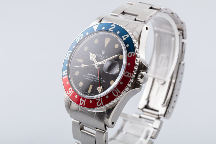 1970 Rolex GMT Master 1675 with MK2 Dial