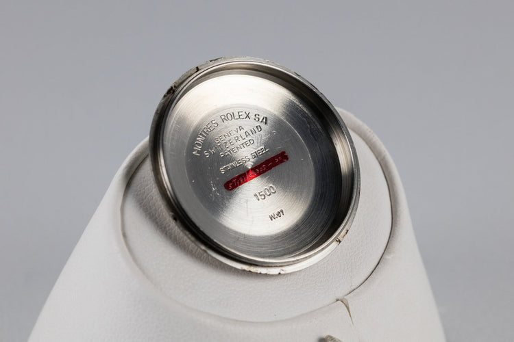 1967 Rolex Date 1500 Silver Dial