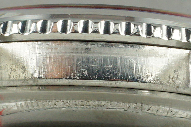 1961 Rolex GMT Ref: 1675 PCG with Gilt Chapter Ring Dial & Service Papers