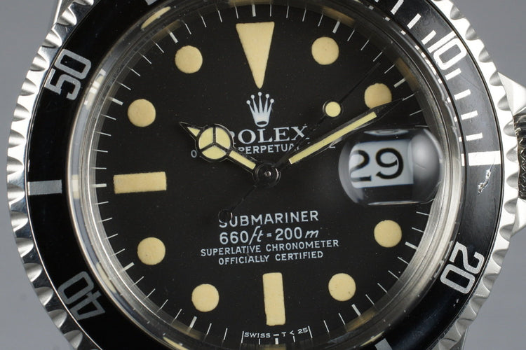 1978 Rolex Submariner 1680 with Box and Papers