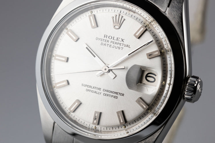 1967 Rolex DateJust 1600 Silver dial