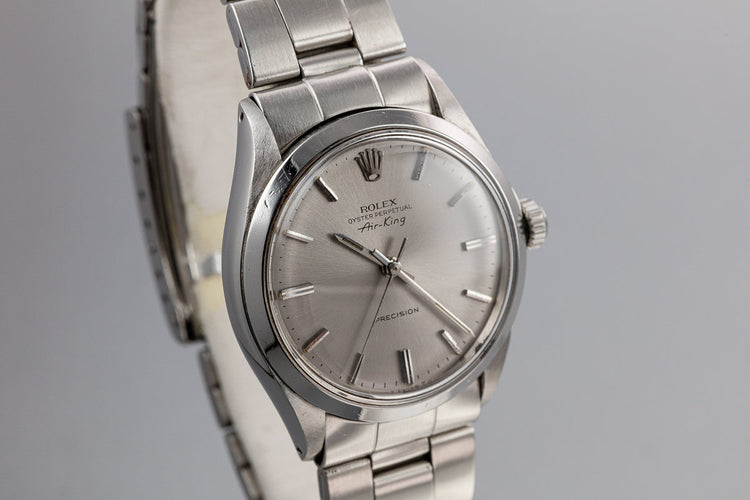 1970 Rolex Air-King 5500 with Grey "Ghost Dial"