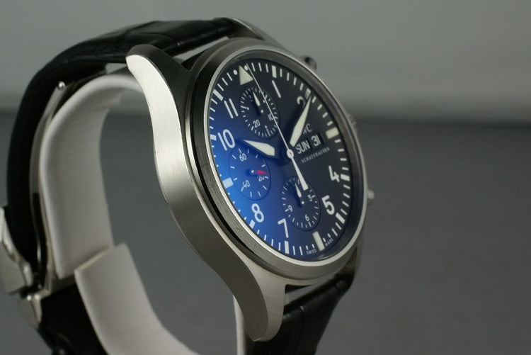 IWC 3717-01 Chronograph Box and Papers.