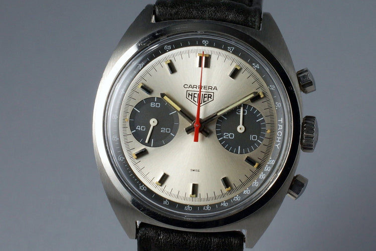 1972 Heuer Carrera 73353 Silver Dial