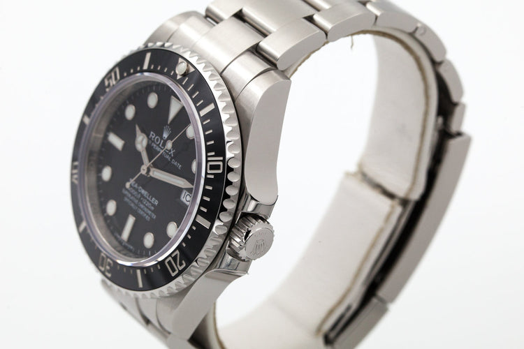 2016 Rolex Ceramic Sea Dweller 116600 with Box and Papers