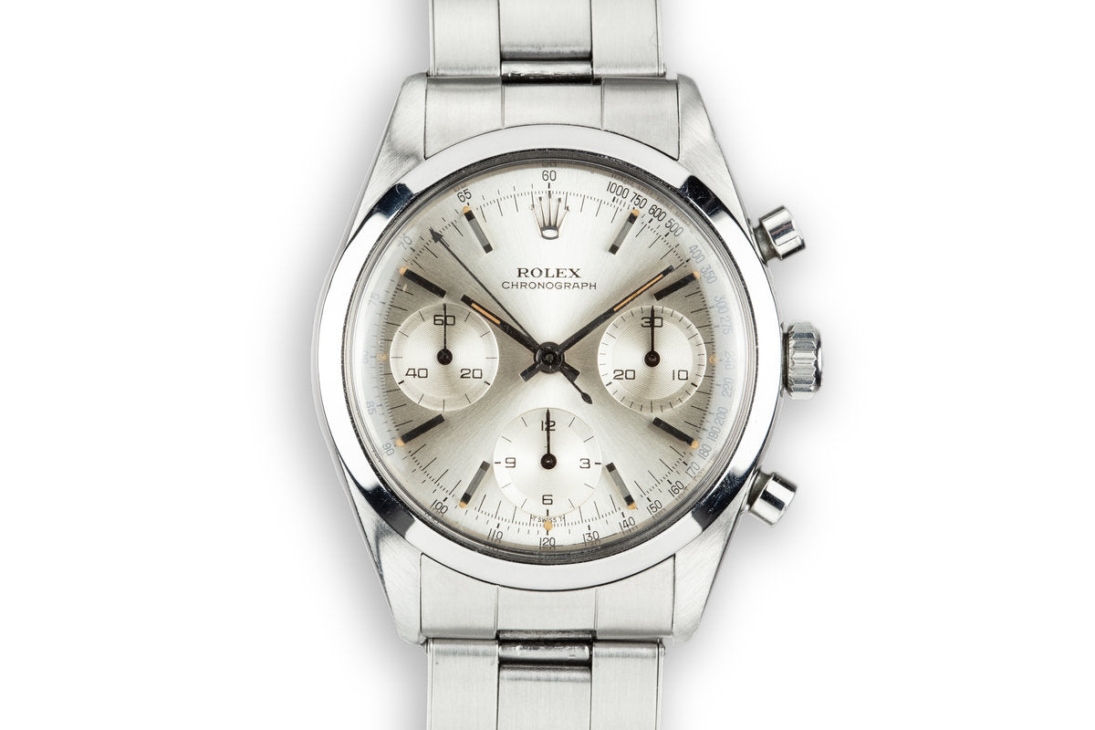 Tredive effektivt fornærme HQ Milton - 1965 Rolex Pre-Daytona 6238 Silver Dial with Service Papers,  Inventory #A1820, For Sale