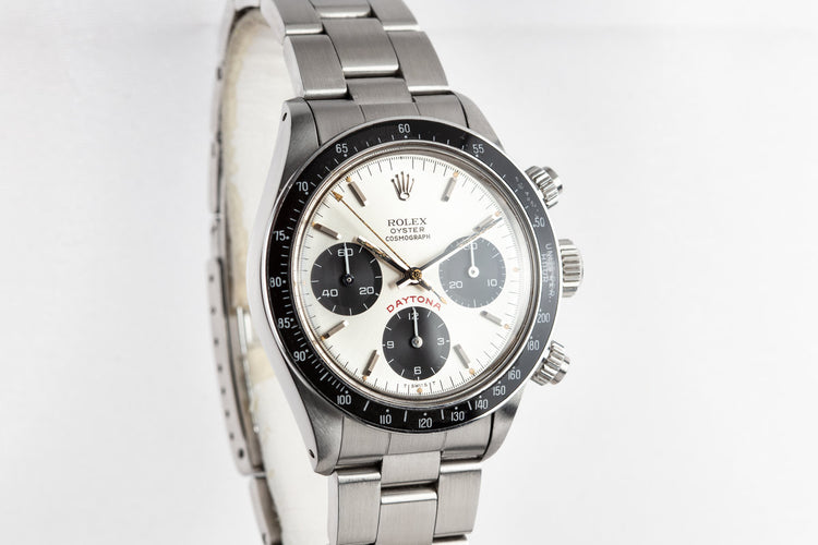 1977 Rolex Daytona 6263 "Big Red" Silver Dial