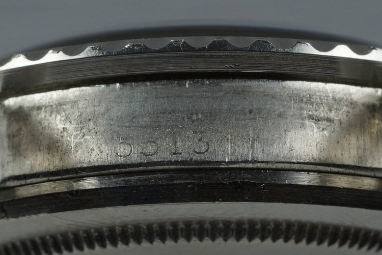 1968 Rolex Submariner 5513 Meters First