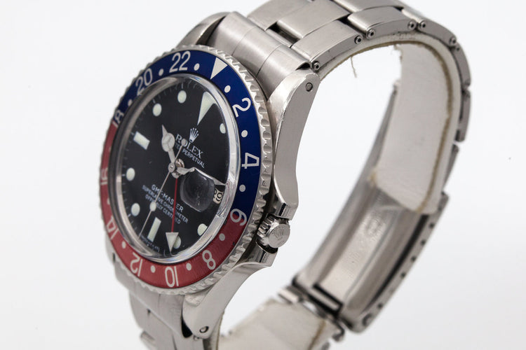 1972 Rolex GMT 1675 with Service dial and Hands
