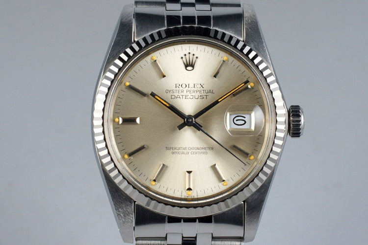 1983 Rolex DateJust 16014 Silver Dial