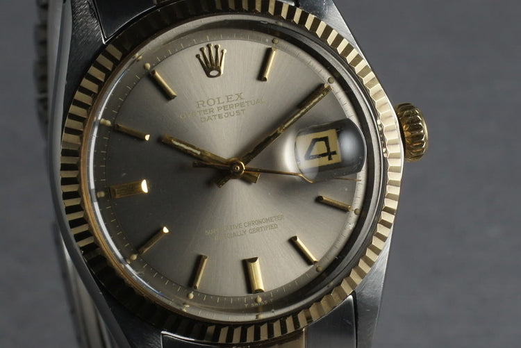 1970 Rolex Datejust 16012 tone with gray dial