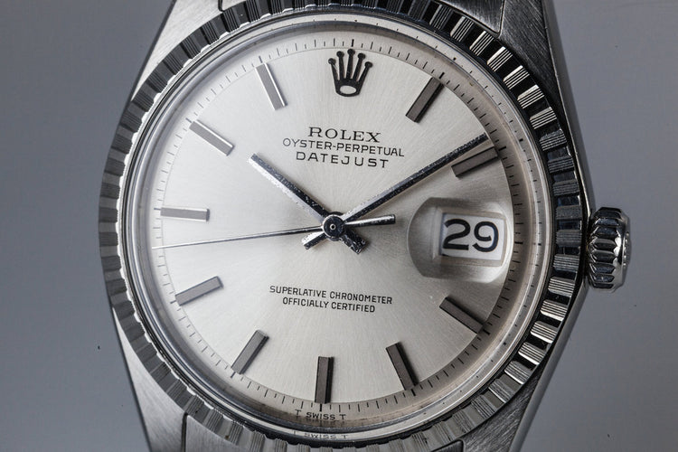 1970 Rolex Datejust 1603 with No Lume Dial and Hands