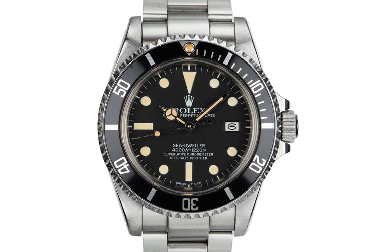 1983 Rolex Sea-Dweller 16660 Matte Dial