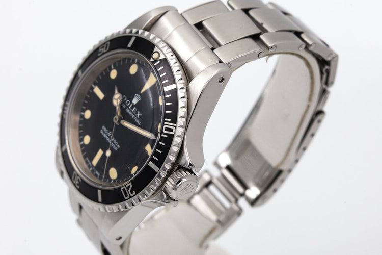 1970 Rolex Submariner 5513 Serif Dial