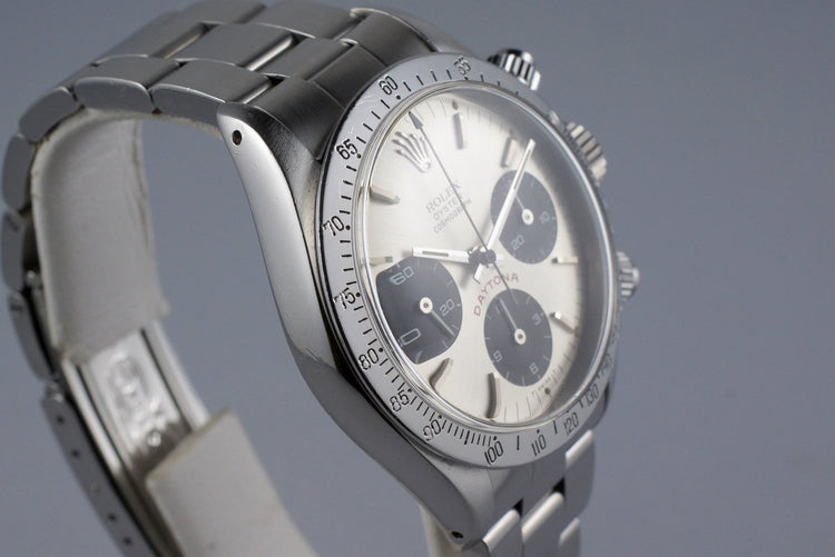 1978 Rolex Daytona 6265 Big Red Silver Dial