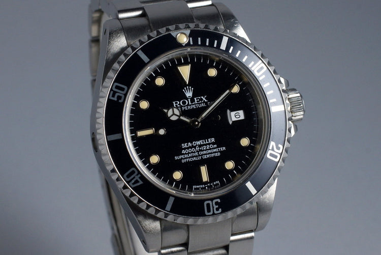 1991 Rolex Sea Dweller 16600